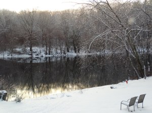 First, official (more than a dusting) snowfall of 2013.