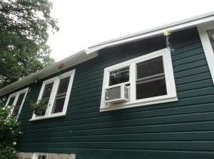 trying to stop woodpeckers from pecking holes in house, how to stop woodpeckers, streamers